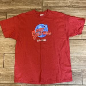 Vintage Planet Hollywood Crewneck Sweatshirt San Antonio XL Made in USA